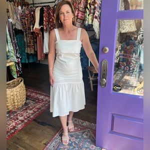 Pinch White linen dress